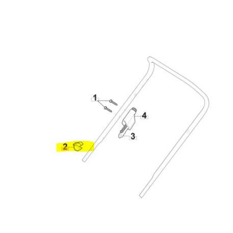 Collier de fixation pour cable de démarrage GGP 133320022/0