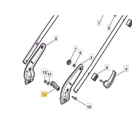 Collier de passage de cable GGP 322192156/0 Collier de passage de cable GGP 322192156/0