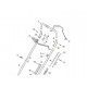 Support gauche pour guidon de tondeuse GGP 322488303/0