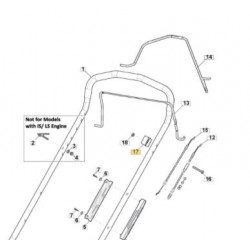 Support de cable 2 voies GGP 322551684/0 Support de cable 2 voies GGP 322551684/0