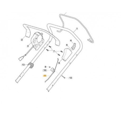 Cable de transmission GGP 381030144/1 - commande de traction Cable de transmission GGP 381030144/1 - commande de traction