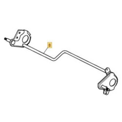 Essieu pour roues arrières tondeuses GGP 381302867/0