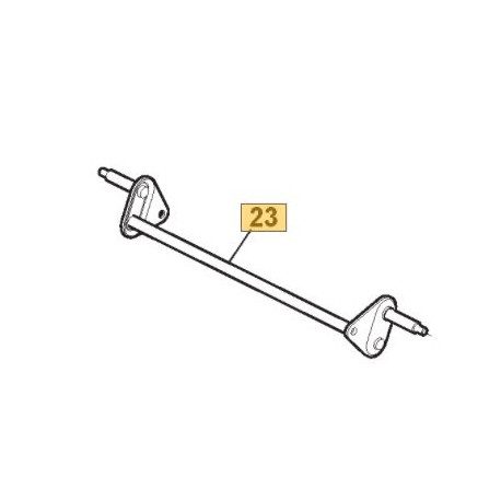 Essieu avant GGP 381302883/1 pour tondeuse Essieu avant GGP 381302883/1 pour tondeuse