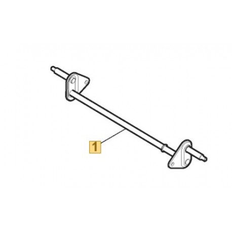 Essieu de roues avant 381302943/1 pour tondeuses GGP Essieu de roues avant 381302943/1 pour tondeuses GGP