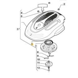 Ressort de rappel pour lanceur GGP 118551621/0