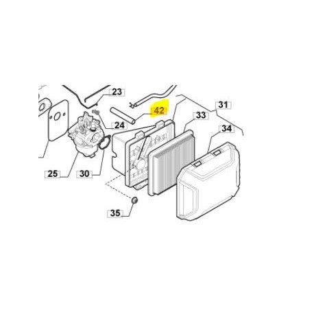 Durite reniflard GGP 118551479/0 Durite reniflard GGP 118551479/0