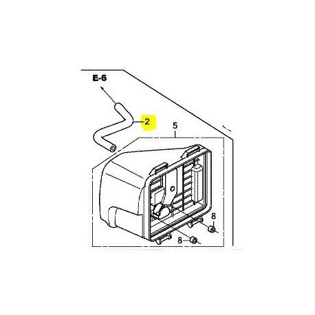 Durite reniflard Honda 15721-Z9L-800