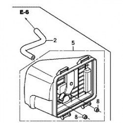 Embase filtre à air complet Honda 17220-Z9L-800