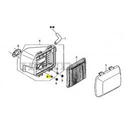 Entretoise de filtre à air Honda 17238-ZG9-M00