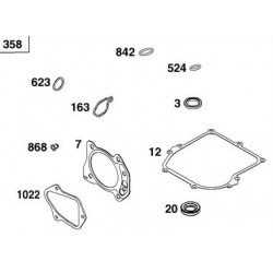 Jeu de joint Briggs Stratton 84001273