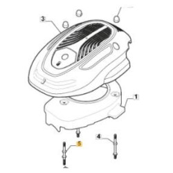 Goujon de fixation de bobine GGP 118550906/0