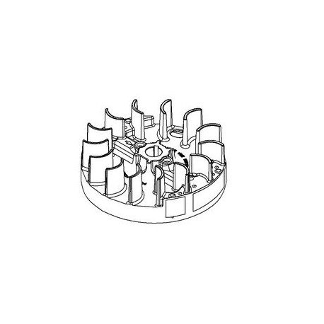 Volant moteur Briggs Stratton 596753 Volant moteur Briggs Stratton 596753