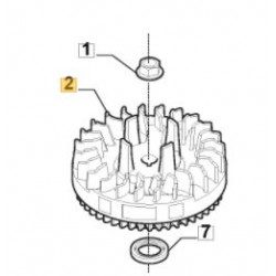 Volant magnetique GGP 118551470/0 Volant magnetique GGP 118551470/0