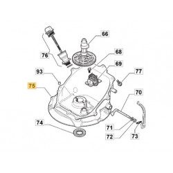 Carter moteur GGP 118551209/0 Carter moteur GGP 118551209/0