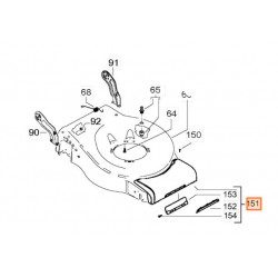 Capot avant pour tondeuse Mc Culloch M51-140 R Capot avant pour tondeuse Mc Culloch M51-140 R