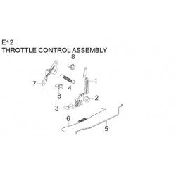 Kit regulateur moteur Mc Culloch 120cc