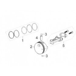 Kit piston segments RVM120