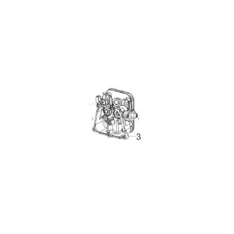 Culasse pour moteur de tondeuse Mc Culloch 120cc Culasse pour moteur de tondeuse Mc Culloch 120cc