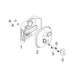 Silencieux tondeuse Mc Culloch moteur RV175 Silencieux tondeuse Mc Culloch moteur RV175