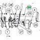 Vis MTD 738-1007 pour embase de guidon MTD