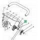 Levier de démarrage MTD Optima 34E et 42E