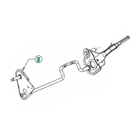 Essieu arrière Cub Cadet largeur 53 cm Essieu arrière Cub Cadet largeur 53 cm