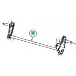 Essieu avant tondeuse Cub Cadet 46 cm Essieu avant tondeuse Cub Cadet 46 cm