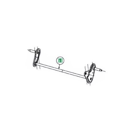 Essieu avant tondeuse Cub Cadet 46 cm