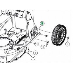 Essieu arrière pour tondeuse Cub Cadet 53 cm Essieu arrière pour tondeuse Cub Cadet 53 cm
