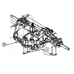 Boite 4 vitesses faucheuse MTD 84 cm