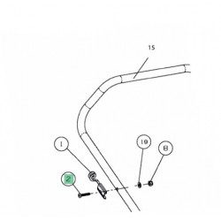 Vis guide corde MTD 710-04283 Vis guide corde MTD 710-04283