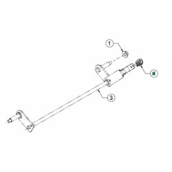 Bouchon de levier de hauteur de coupe MTD 720-05077