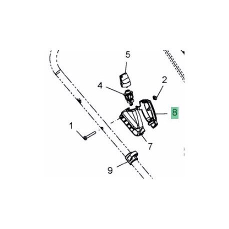 Carter gauche pour neiman de tondeuse MTD Carter gauche pour neiman de tondeuse MTD