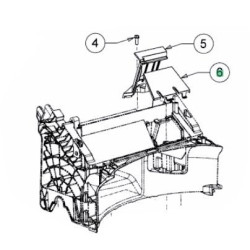 Couvercle avant pour transmission MTD