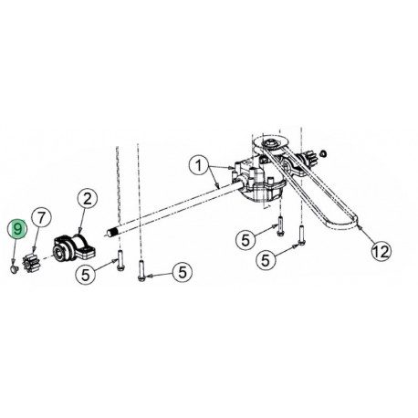 Bouchon pour pignon de traction de tondeuse MTD Bouchon pour pignon de traction de tondeuse MTD