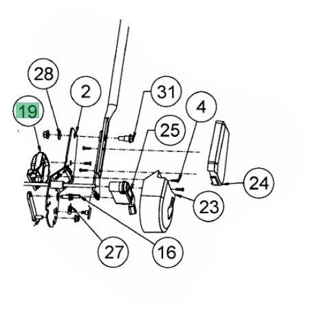 Adaptateur MTD 731-13126