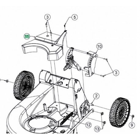 Cater courroie MTD 731-13232