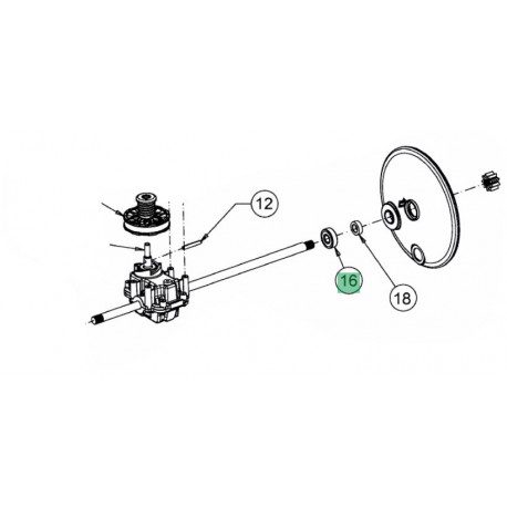 Roulement MTD 741-05254