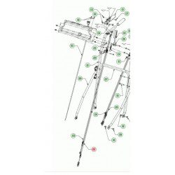 Cable MTD 746-05073 pour embrayage de lame Cable MTD 746-05073 pour embrayage de lame