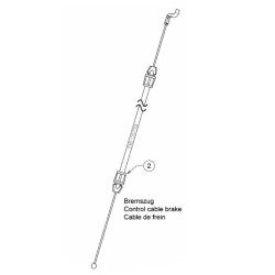 Cable de frein moteur 746-05733