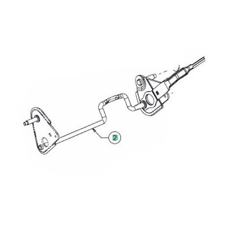 Axe de roue arrière MTD 611-05042 Axe de roue arrière MTD 611-05042