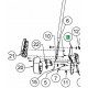 Support de brancard gauche Cub Cadet 687-05303637