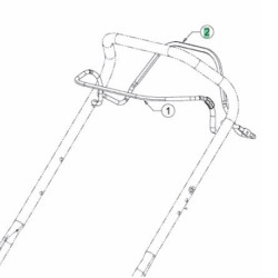 Manette de traction MTD 747-06269637