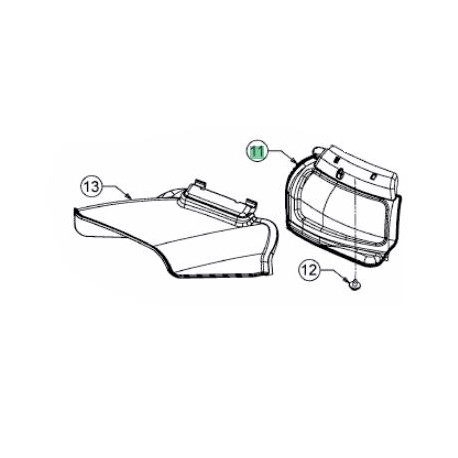 Bouchon obturateur MTD 687-02584A