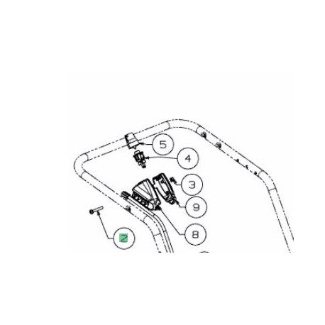 Vis MTD 710-05416A pour contacteur electrique Vis MTD 710-05416A pour contacteur electrique