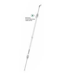 Cable de frein moteur MTD 746-05427A
