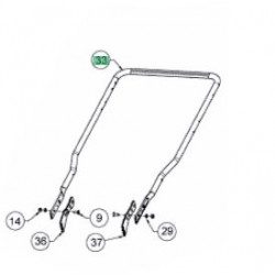 Guidon Cub Cadet 749-06124AS pour tondeuse à vitesse Guidon Cub Cadet 749-06124AS pour tondeuse à vitesse