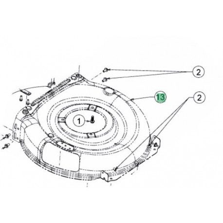 Carter de coupe Cub Cadet 787-01871BCY