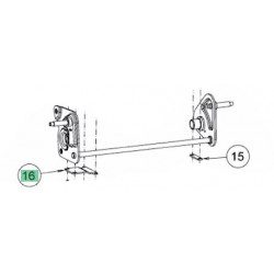 Support de train arrière Cub Cadet 787-03844Z Support de train arrière Cub Cadet 787-03844Z