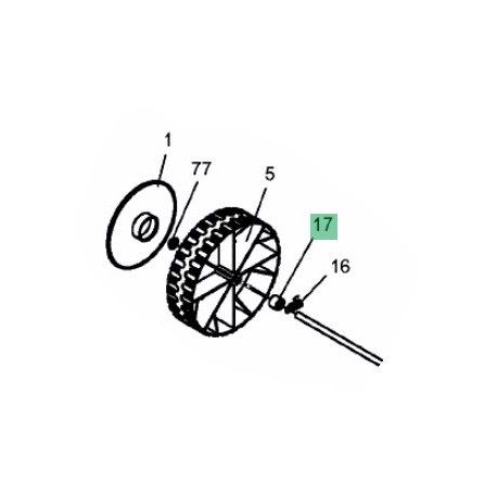 Douille de roue SG-4046820